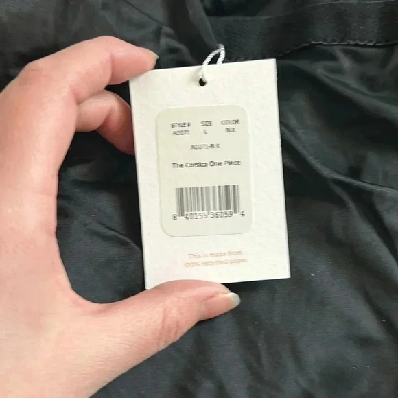 Andie Swim The Corsica One Piece Swim Suit Black - Picture 5 of 6